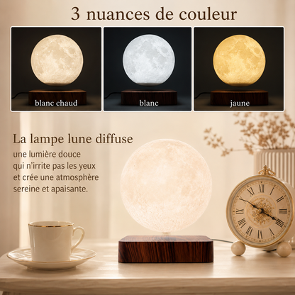 Lampe Lune Flottante - Éclairez vos nuits !
