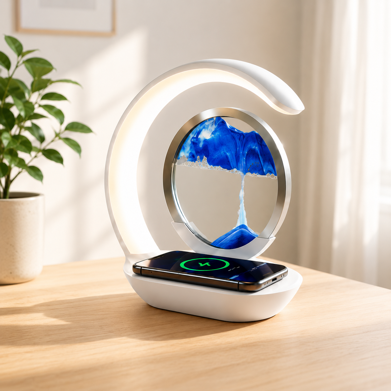 Lampe Led avec Sablier 3D