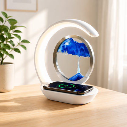 Lampe Led avec Sablier 3D