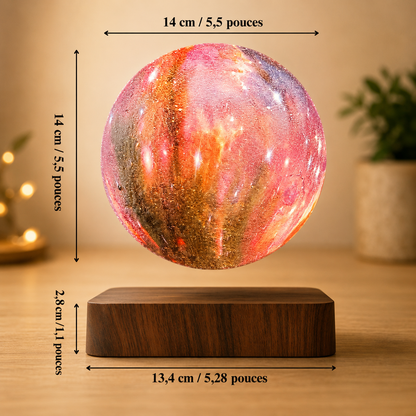 Lampe Lune Galaxie - Éclairez vos nuits !