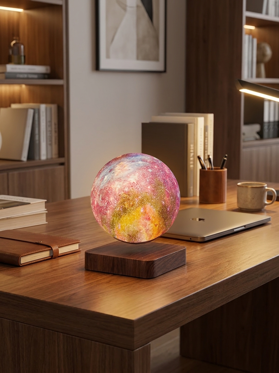 Lampe Lune Galaxie - Éclairez vos nuits !